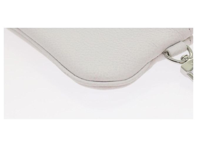 LOUIS VUITTON Bolsa Mensageiro Damier Giant Spray Trio Branca M20665 Auth ar11066SM Branco - vista 34