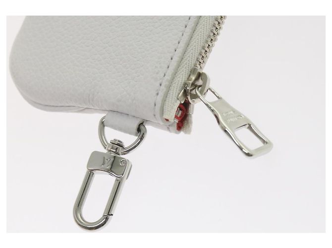 LOUIS VUITTON Bolsa Mensageiro Damier Giant Spray Trio Branca M20665 Auth ar11066SM Branco - vista 36