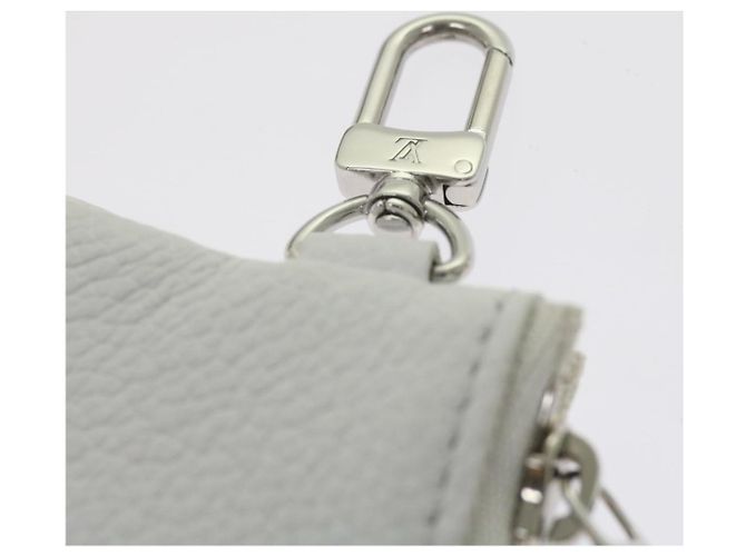 LOUIS VUITTON Bolsa Mensageiro Damier Giant Spray Trio Branca M20665 Auth ar11066SM Branco - vista 37
