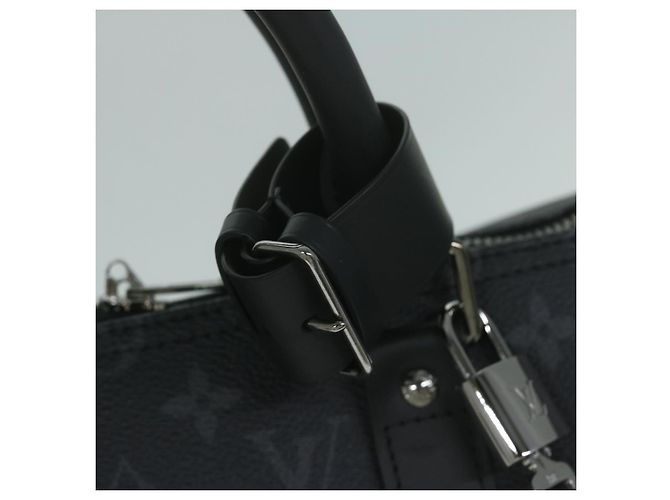 LOUIS VUITTON Eclipse Split Keepall Bandouliere 50 Borsa Boston M43817 Auth 57012SM Monogramma - vista 18