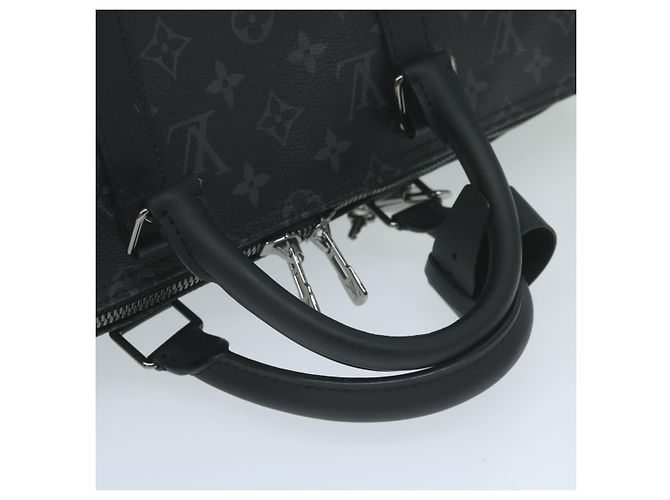 LOUIS VUITTON Eclipse Split Keepall Bandouliere 50 Borsa Boston M43817 Auth 57012SM Monogramma - vista 7