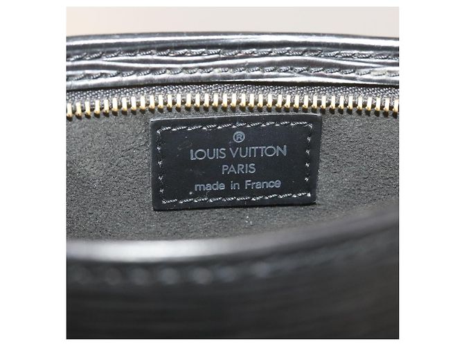 LOUIS VUITTON Pochette per Trucco Epi SPO Nera LV Auth am5671SAV Nero - vista 18