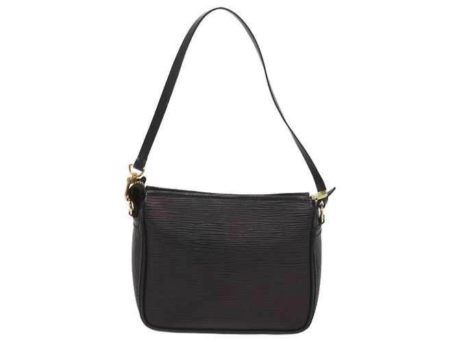 LOUIS VUITTON Pochette per Trucco Epi SPO Nera LV Auth am5671SAV Nero - vista 2