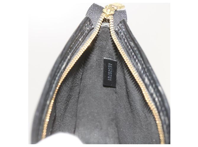 LOUIS VUITTON Pochette per Trucco Epi SPO Nera LV Auth am5671SAV Nero - vista 20