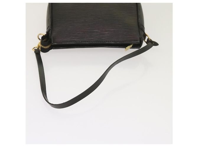 LOUIS VUITTON Pochette per Trucco Epi SPO Nera LV Auth am5671SAV Nero - vista 7