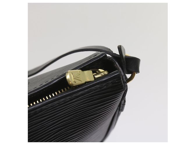 LOUIS VUITTON Pochette per Trucco Epi SPO Nera LV Auth am5671SAV Nero - vista 9