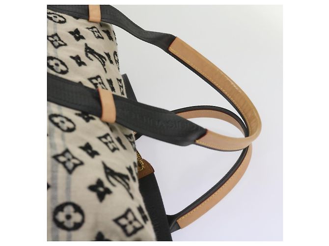 LOUIS VUITTON Monogram Scrunchie Touareg Boston Bag Beige M40360 Auth ar11371SM - vista 9