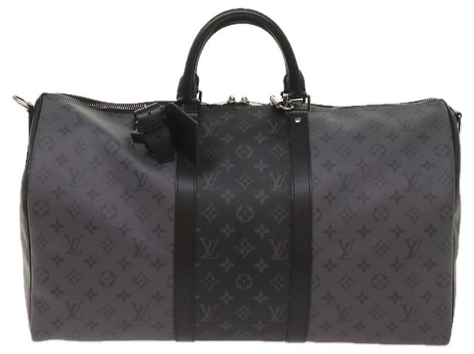 Keepall Bandoulière 50 Eclipse Reverse Tasche LOUIS VUITTON M45392 Auth LV 68414SM Monogramm - Ansicht 13