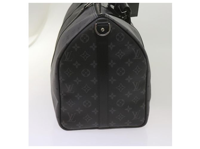 Keepall Bandoulière 50 Eclipse Reverse Tasche LOUIS VUITTON M45392 Auth LV 68414SM Monogramm - Ansicht 4