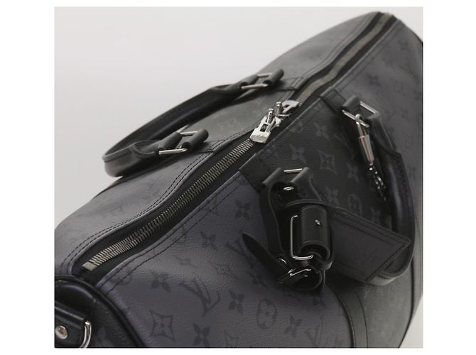 Keepall Bandoulière 50 Eclipse Reverse Tasche LOUIS VUITTON M45392 Auth LV 68414SM Monogramm - Ansicht 6