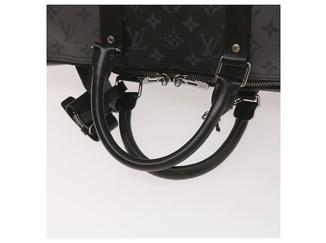 Keepall Bandoulière 50 Eclipse Reverse Tasche LOUIS VUITTON M45392 Auth LV 68414SM Monogramm - Ansicht 7