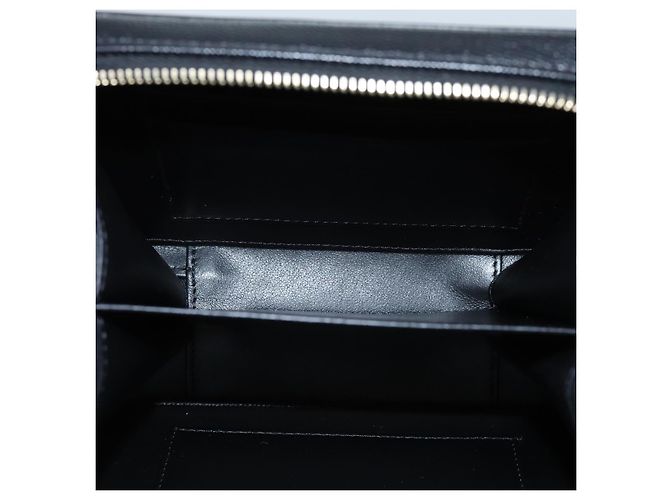 CHANEL Borsa a Spalla Figly Mini in Pelle di Vitello Nera A84452 CC Auth ar11762SAV Nero - vista 19
