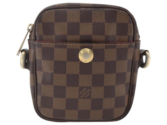 LOUIS VUITTON Borsa a Spalla Lift Damier Ebene N60009 LV Auth 168376A - vista 13