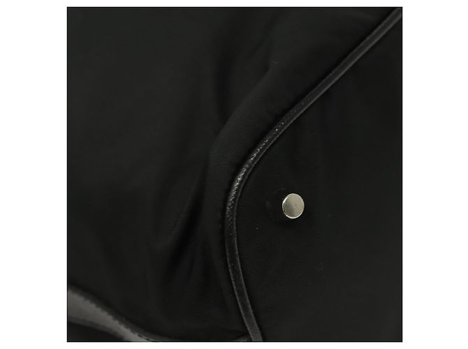 Borsa a Spalla PRADA Nylon Nero Argento Autentica yk19273A - vista 16