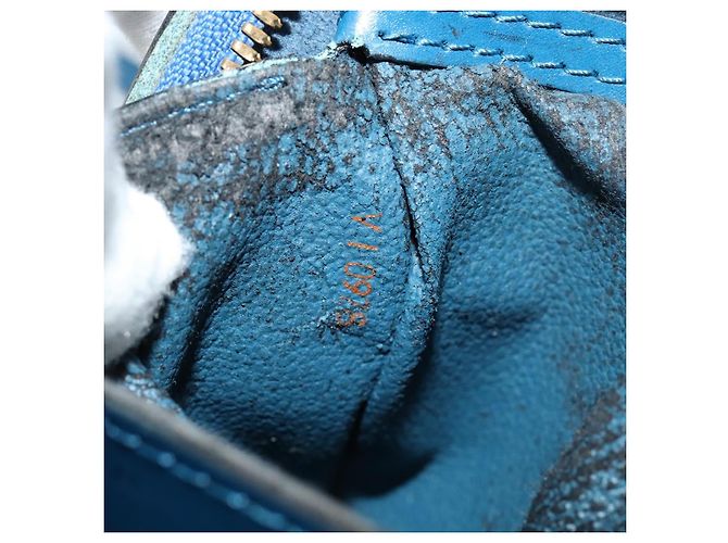 LOUIS VUITTON Zaino Epi Mabillon Blu M52235 LV Auth 140323A - vista 12