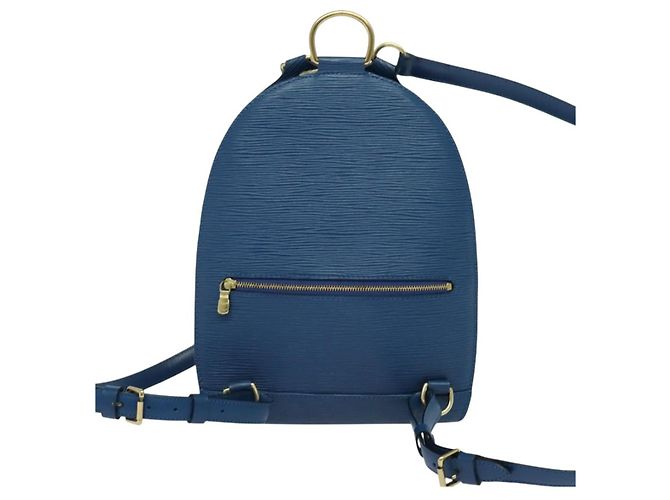 LOUIS VUITTON Zaino Epi Mabillon Blu M52235 LV Auth 140323A - vista 2