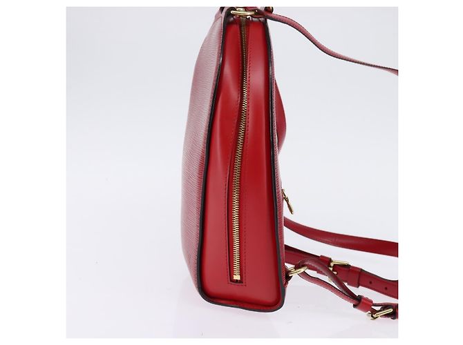 LOUIS VUITTON Zaino Epi Mabillon Rosso Castigliano M52237 LV Auth 145308A - vista 3