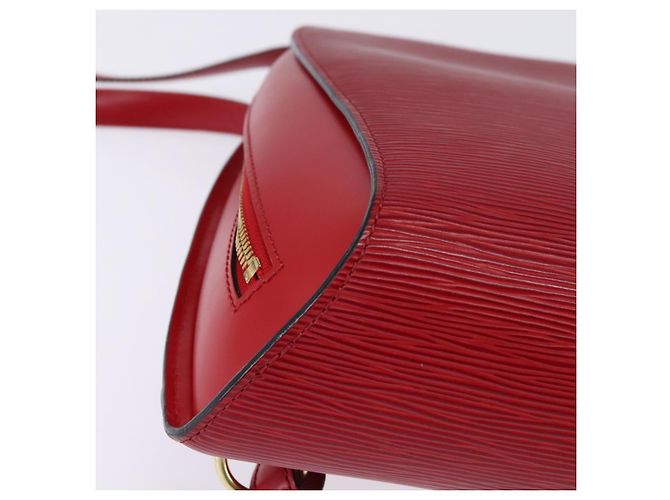 LOUIS VUITTON Zaino Epi Mabillon Rosso Castigliano M52237 LV Auth 145308A - vista 8
