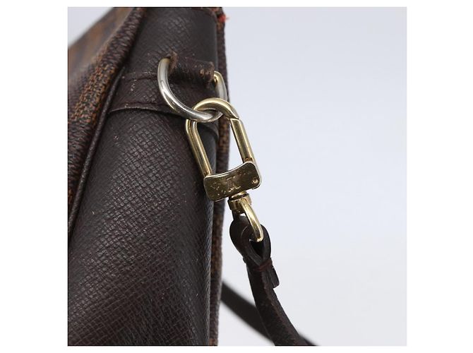 LOUIS VUITTON Pochette per il Trucco Damier Ebene N51982 LV Auth BA6543A - vista 17