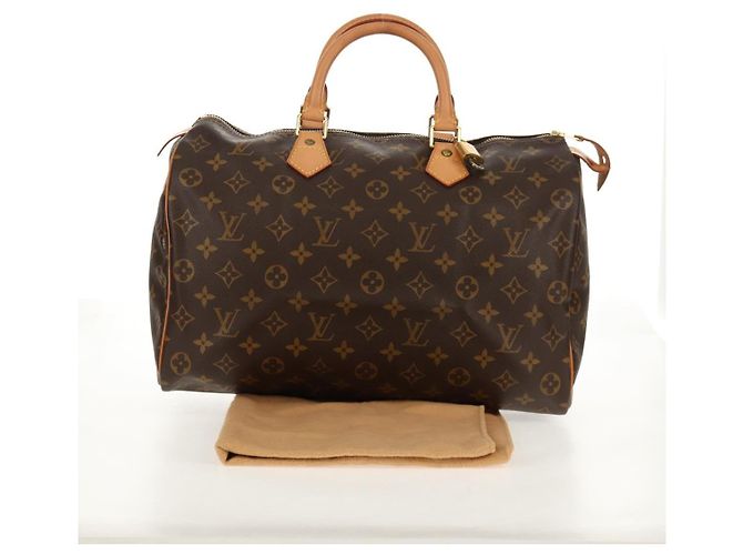 LOUIS VUITTON Borsa a Mano Monogram Speedy 35 M41524 LV Auth 149613V Monogramma - vista 12