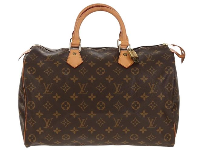 LOUIS VUITTON Borsa a Mano Monogram Speedy 35 M41524 LV Auth 149613V Monogramma - vista 13