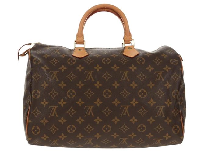 LOUIS VUITTON Borsa a Mano Monogram Speedy 35 M41524 LV Auth 149613V Monogramma - vista 2