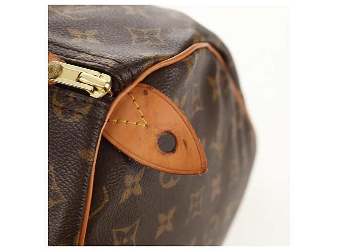 LOUIS VUITTON Borsa a Mano Monogram Speedy 35 M41524 LV Auth 149613V Monogramma - vista 20