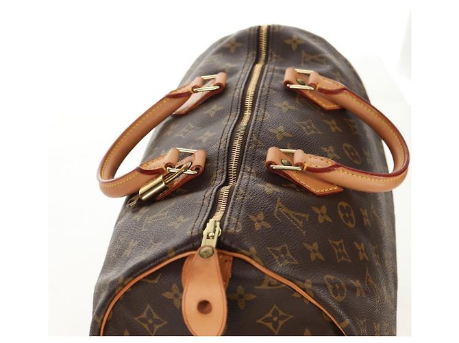LOUIS VUITTON Borsa a Mano Monogram Speedy 35 M41524 LV Auth 149613V Monogramma - vista 6