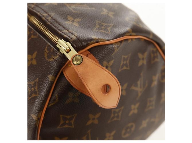 LOUIS VUITTON Borsa a Mano Monogram Speedy 35 M41524 LV Auth 149613V Monogramma - vista 9