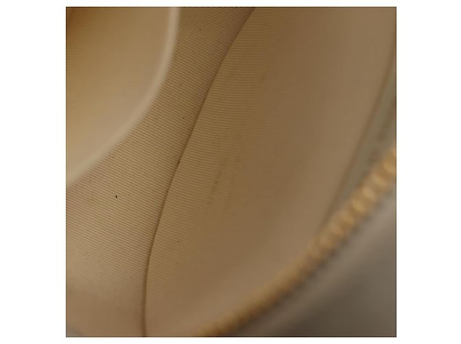 Borsa a Spalla CHANEL V Stitch in Mouton Bianco Oro CC Auth 148461AM D'oro - vista 21