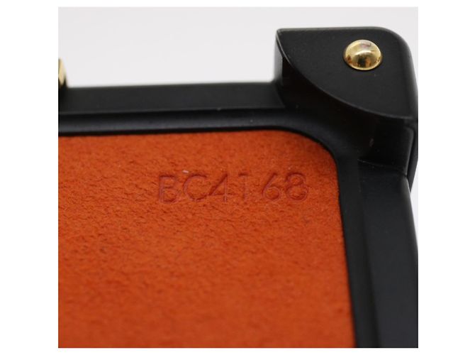 Custodia per iPhone Trunk Cat Eye Monogram Trasformata LOUIS VUITTON M63891 Auth 29562M Nero - vista 11