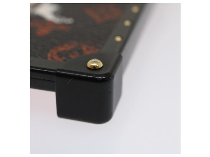 Custodia per iPhone Trunk Cat Eye Monogram Trasformata LOUIS VUITTON M63891 Auth 29562M Nero - vista 14