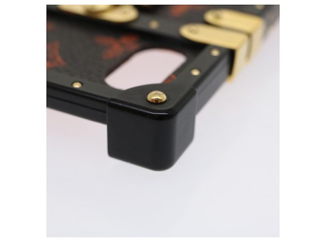 Custodia per iPhone Trunk Cat Eye Monogram Trasformata LOUIS VUITTON M63891 Auth 29562M Nero - vista 15
