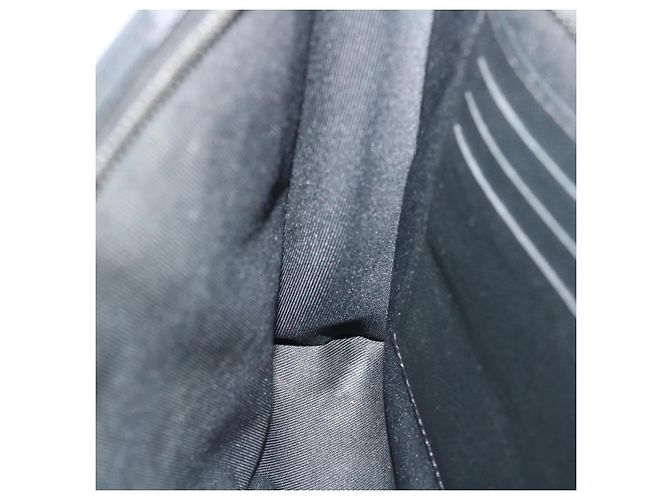 LOUIS VUITTON Pochette Voyage MM Monogram Split Borsa Clutch M63039 LV Auth ak168V Nero Argento - vista 19