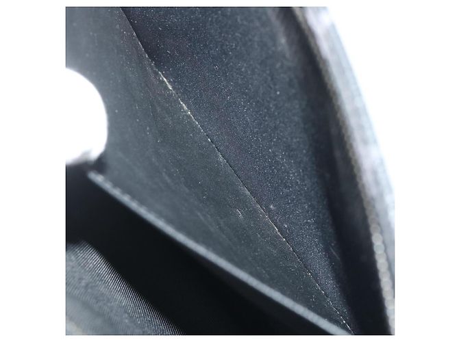 LOUIS VUITTON Pochette Voyage MM Monogram Split Borsa Clutch M63039 LV Auth ak168V Nero Argento - vista 20