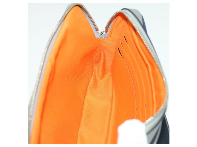 LOUIS VUITTON Borsa Clutch Satellite Alpha Monogramma Argento M44171 LV Auth 32344V - vista 23