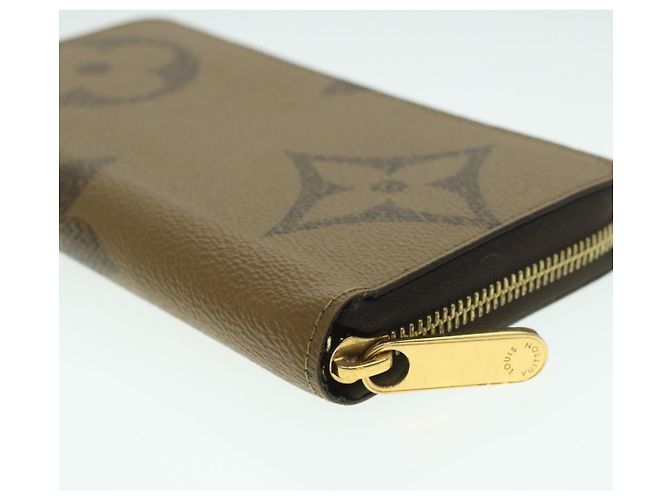 Zippy PORTFEUILLE LONG ZIPPÉ MONOGRAM GIANT RÉVERSIBLE LOUIS VUITTON M69353 LV Auth 38075M - vue 15