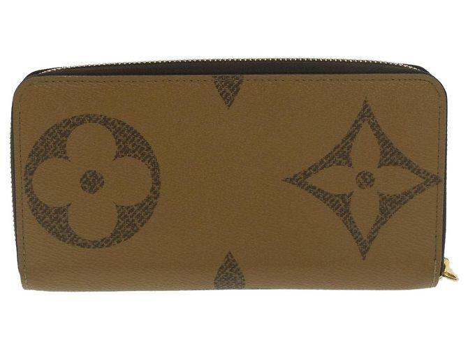 Zippy PORTFEUILLE LONG ZIPPÉ MONOGRAM GIANT RÉVERSIBLE LOUIS VUITTON M69353 LV Auth 38075M - vue 2