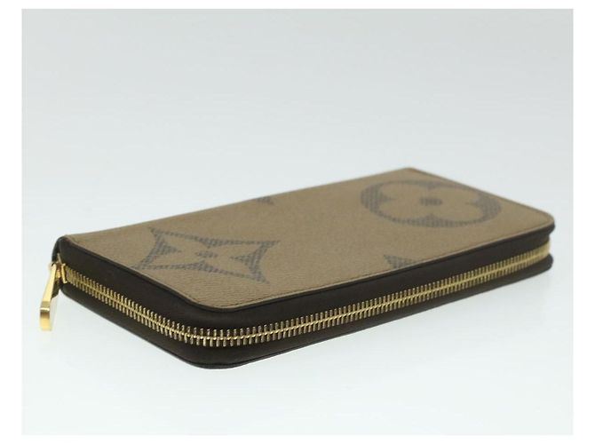 Zippy PORTFEUILLE LONG ZIPPÉ MONOGRAM GIANT RÉVERSIBLE LOUIS VUITTON M69353 LV Auth 38075M - vue 5