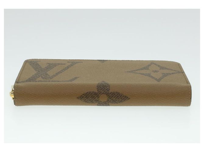 Zippy PORTFEUILLE LONG ZIPPÉ MONOGRAM GIANT RÉVERSIBLE LOUIS VUITTON M69353 LV Auth 38075M - vue 6