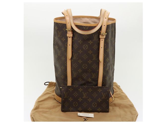LOUIS VUITTON Borsa a Spalla Monogram Bucket GM M42236 LV Auth 47587V Monogramma - vista 12