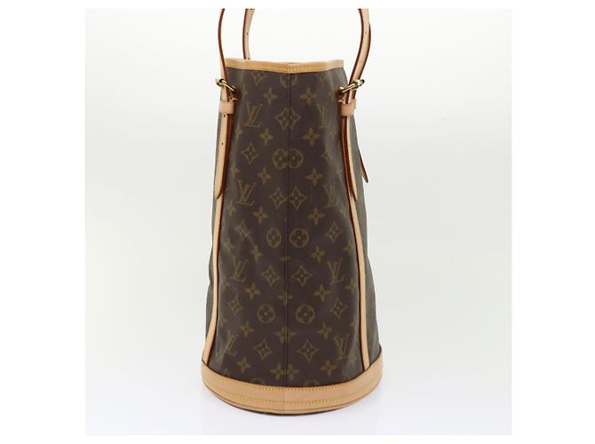 LOUIS VUITTON Borsa a Spalla Monogram Bucket GM M42236 LV Auth 47587V Monogramma - vista 3
