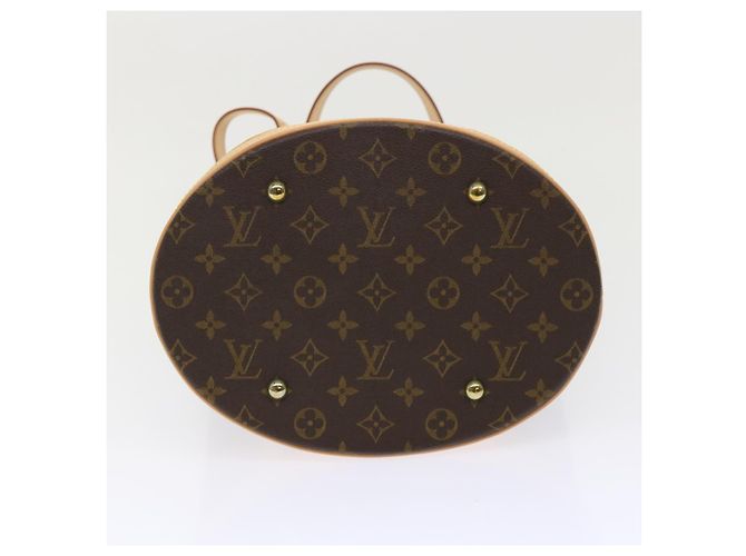 LOUIS VUITTON Borsa a Spalla Monogram Bucket GM M42236 LV Auth 47587V Monogramma - vista 5