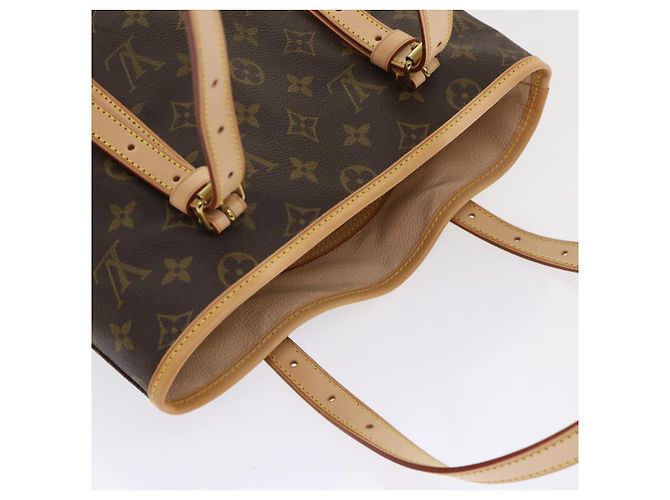 LOUIS VUITTON Borsa a Spalla Monogram Bucket GM M42236 LV Auth 47587V Monogramma - vista 7