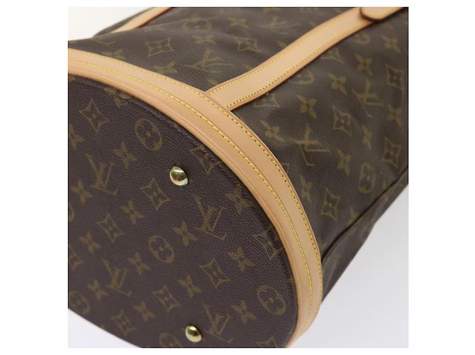 LOUIS VUITTON Borsa a Spalla Monogram Bucket GM M42236 LV Auth 47587V Monogramma - vista 9