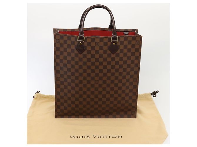 LOUIS VUITTON Borsa Sac Plat Damier Ebene N51140 Autentica LV 88919V - vista 12