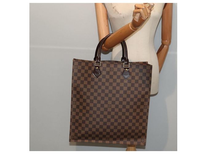 LOUIS VUITTON Borsa Sac Plat Damier Ebene N51140 Autentica LV 88919V - vista 22