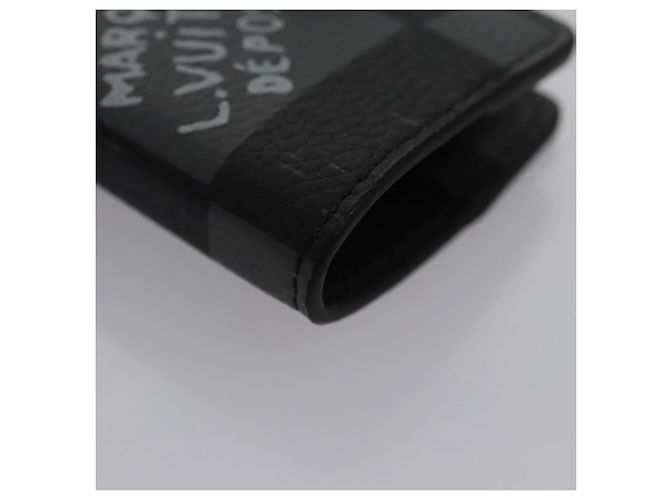LOUIS VUITTON Llave Carnet Damier Archives M00480 Auth 109800M Negro Damier ebene - vista 14