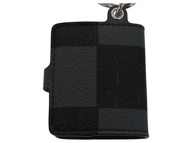 LOUIS VUITTON Llave Carnet Damier Archives M00480 Auth 109800M Negro Damier ebene - vista 2