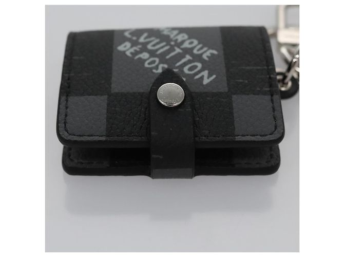LOUIS VUITTON Llave Carnet Damier Archives M00480 Auth 109800M Negro Damier ebene - vista 4